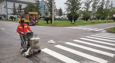 厂区道路划线有哪些注意事项？