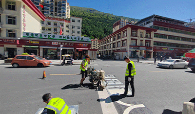 道路划线之路面标志如何施工？