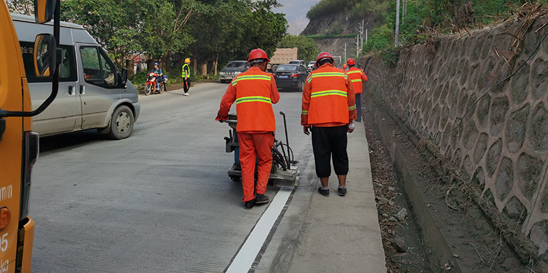 道路划线